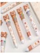 Multicolor Ballpoint Pen 0.5mm, 10-in-1 Colored Retractable Shuttle ball point Pens for Office School Supplies Students Children Kids Cute Stationery Gift (Bear 4pcs)
