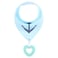 Little Story Bandana Drool Bibs Set of 2 - Anchors