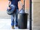 Plastic Forte Drum Dustbin, 21L, Blue
