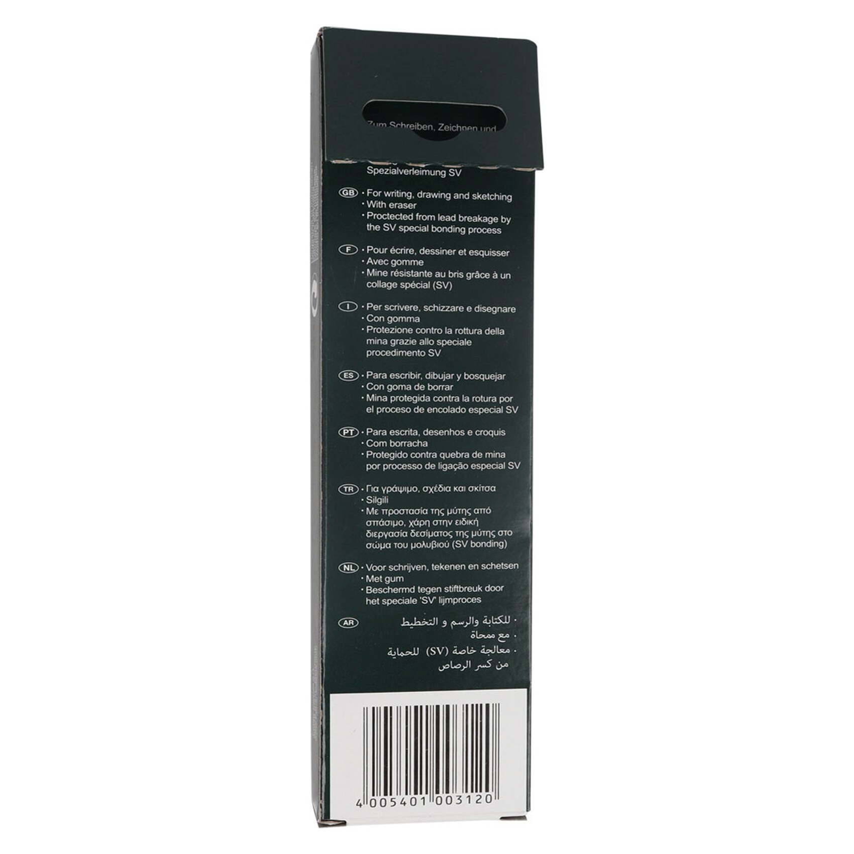 Faber-Castell Dessin Pencil With Eraser Red product thumbnail 5