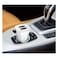 Denmen DZ06L Double Car Charger White