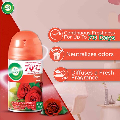 AIRWICK ROSE FM REFILL 250MLX2@30%