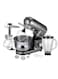 Stand Mixer With a Power of 1100 Watts - 4.5 Liters - with a Chopper and a Mixer - Silver - XPSM-904MG (Installation Not Included)