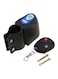 Bluelans - Anti-Theft Bicycle Lock With Remote Control Vibration Alarm 9.8 x 3.7 x 6centimeter
