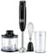 Black &amp; Decker 600W 3-In-1 Hand Blender With Chopper, Black - Hb600-B5, 2 Years Warranty