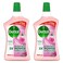 Dettol Antibacterial Power Multi Purpose Rose Floor Cleaner 900ML X Pack Of 1 + 1 Free