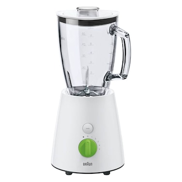 خلاظ براون تريبيوت كوليكشن بإبريق زجاج 1.75 لتر 800 واط - ابيض - JB3060