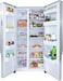 Sharp 521L Net Capacity 2 Door Side By Side Refrigerator Black Glass SJ-X645-BK3