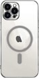 KST Design for iPhone 12 Pro Magsafe Classic Series Clear Case Easy Stick, 6D Plating, 7Colorful (iPhone 12 Pro, Silver)