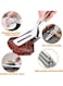 Generic Multifunctional Stainless Steel Food Flipping Spatula Tongs Clip For Beefsteak Bread Hamburger Bbq Meats Pizza Pies Bread Fish Turner Kitchen Shovel