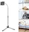 The Mohrim Adjustable Phone Tripod Floor Stand/Holder/Mount, Selfie Stick With Flexible Gooseneck