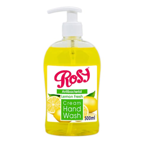 Rosy Cream Hand Wash Lemonfresh 500Ml