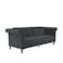 In House Serena 2 In 1 Sofabed Linen Upholstered - Dark Grey