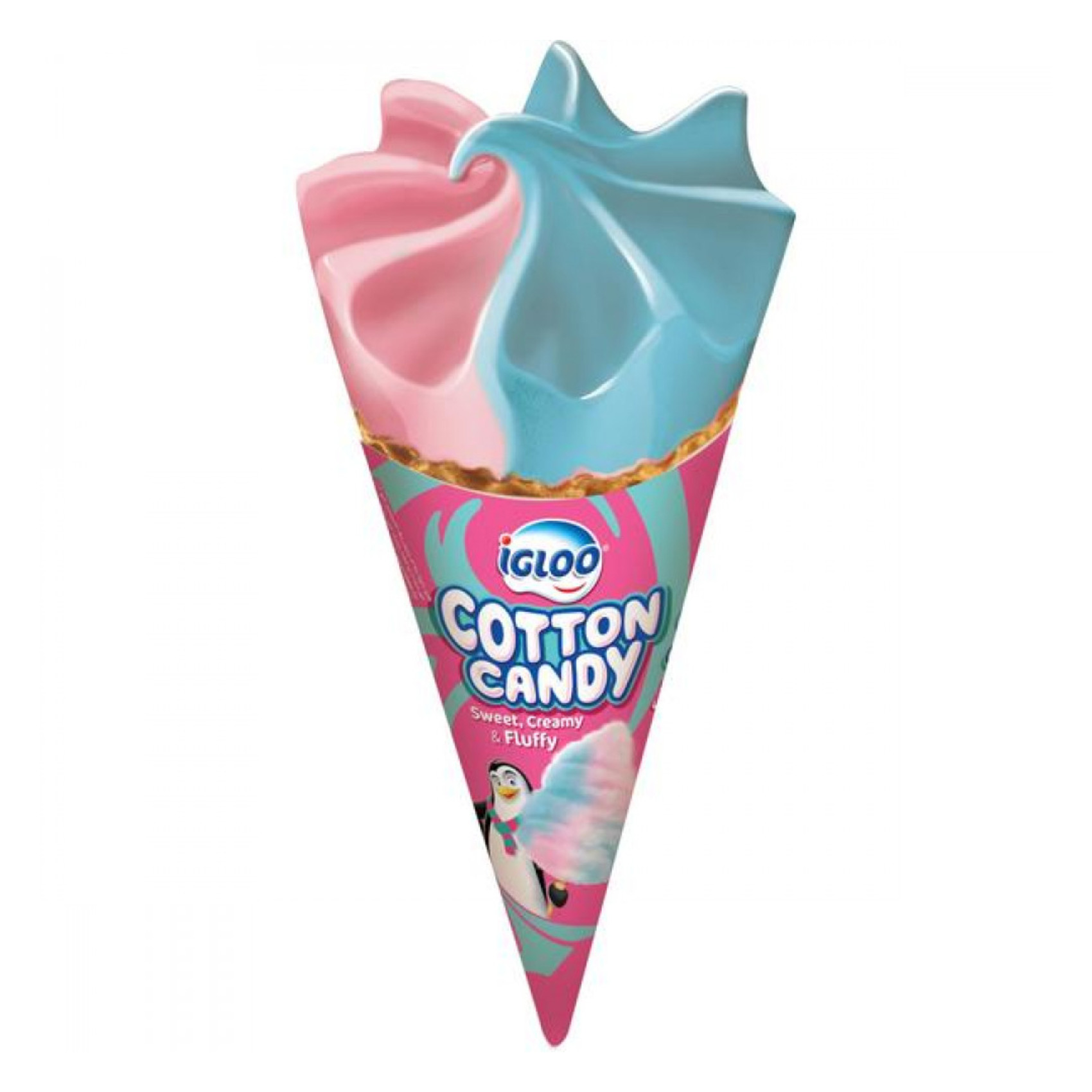 IGLOO COTTON CANDY I/CRM CONE120M