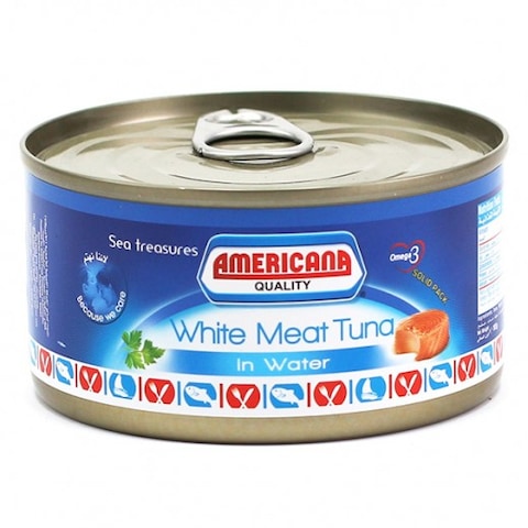 AMERICANA WHITE TUNA W WATER 185G