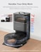 Roborock Q5 Pro+ Robot Vacuum and Mop, Self-Emptying, 5500 Pa Max Suction, DuoRoller Brush, Precise Navigation black