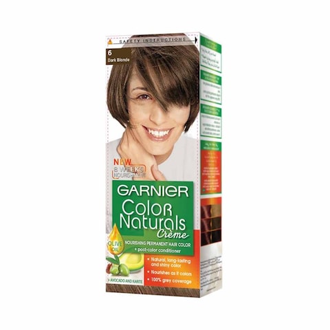 Garnier Color Naturals Creme Nourishing Permanent Hair Color 6 Dark Blonde