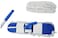 Beautiful Light Weight Dry Dust Mob for Cleaning Floor with Long Handle Bar for Effortless Cleaning (Size: Small) (40CMX16CM) (Pack of 1 Unit).