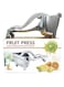 Yuniverse - Triangle Diversion Nozzle Manual Fruit Juicer Silver