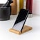 Cell Phone Holder for iPhone, IKEA BERGENES Wooden Phone Stand, Universal Holder for Smartphones
