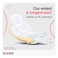 Kotex Ultra Thin Pads, Overnight Protection Sanitary Pads with Wings, 7 Sanitary Pads