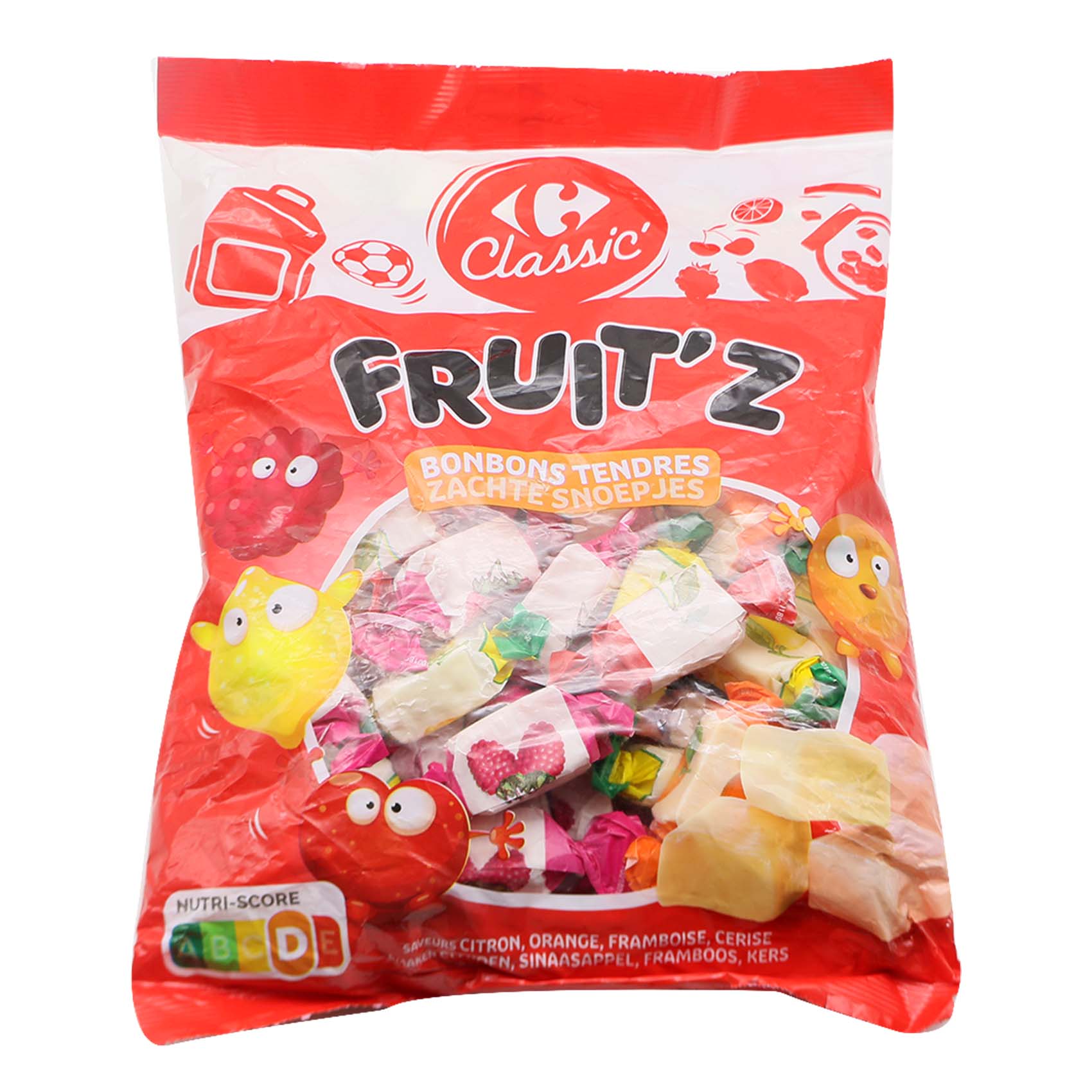 Carrefour Bonbons Tendres Soft Candy 500g