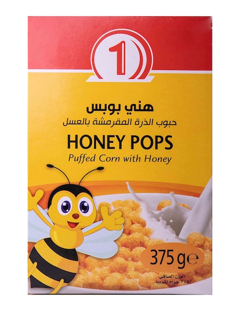 N1 Honey Pops Cereal - 375gm