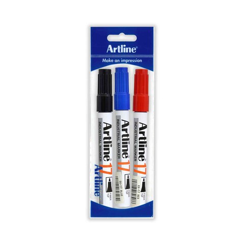 Artline Industrial Marker 3 PC