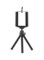 Generic - 2-Section Extendable Mini Tabletop Tripod Adjustable Phone Holder Black