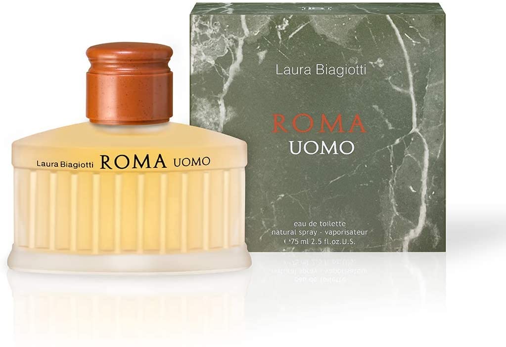 Laura Biagiotti Roma Uomo Eau De Toilette For Men - 75ml