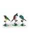 Banbao Birds Brick Set 408Pcs 5123