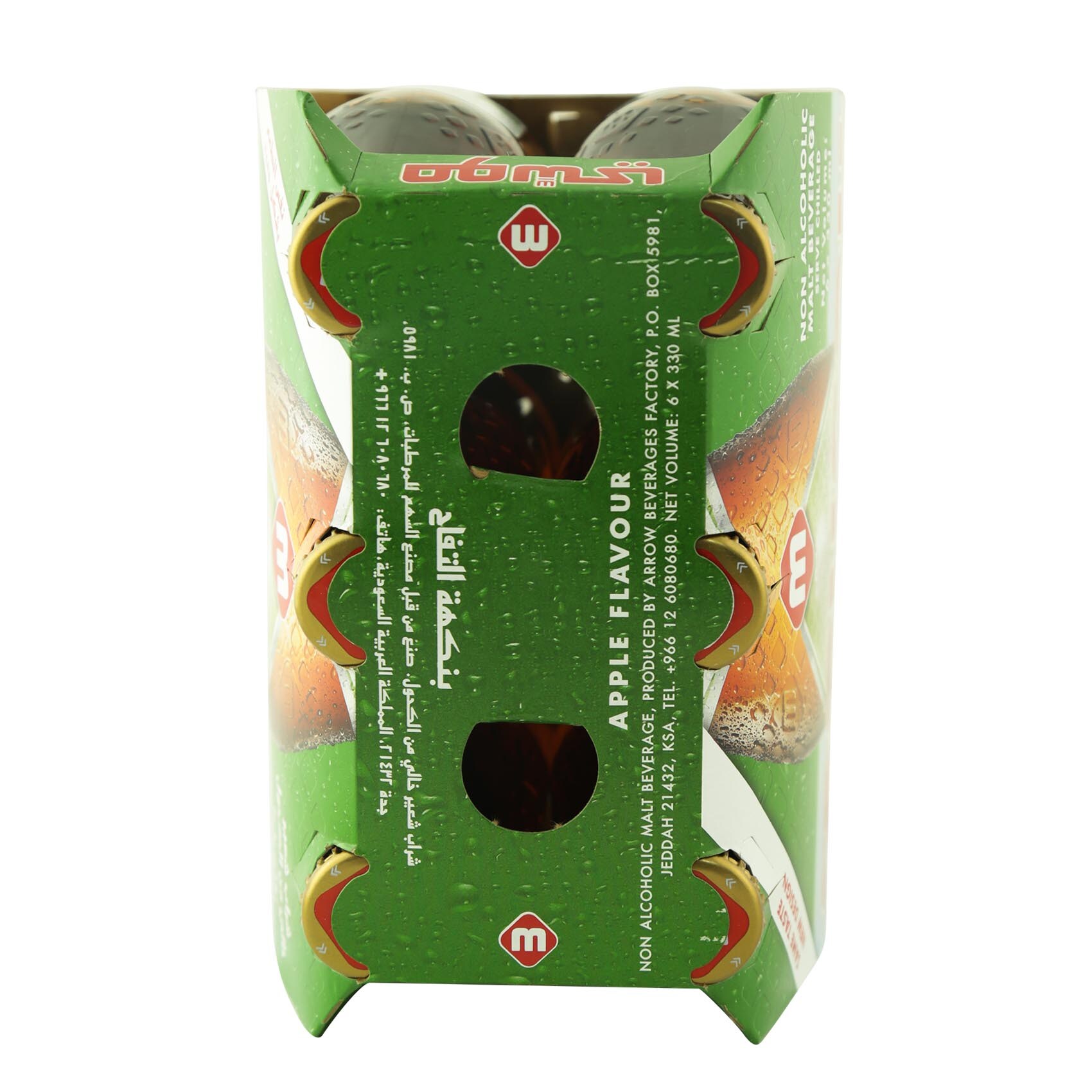 Moussy Malt Beverage Apple Flavor Glass 330 Ml 6 Pieces product thumbnail 4