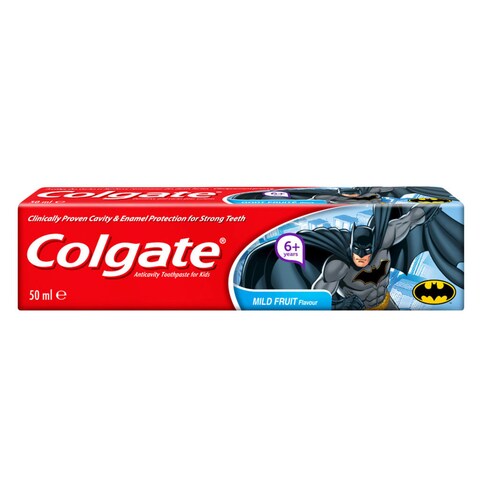 COLGATE TOOTHPASTE KIDS   MILD FRUIT  FLAVOR 6+YEARS 50M