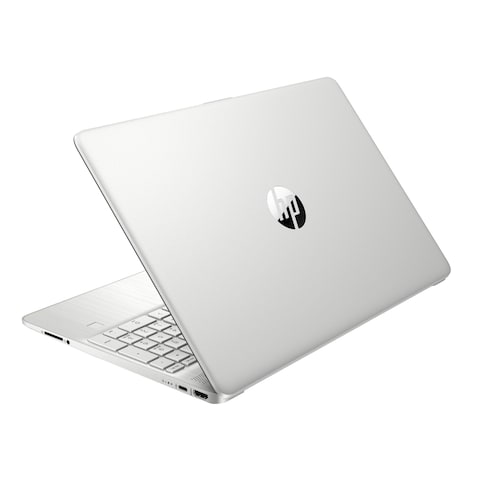 HP Laptop 15s-fq5145ne, Intel Core i5-1235U, 8GB RAM, 512GB SSD, 15.6-inch FHD IPS, Windows 11 Home, Natural Silver, Backlit English/Arabic Keyboard- 9A152EA#ABV