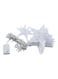 Generic Led String Five Pointed Star Shape Curtain Ramadan Light White