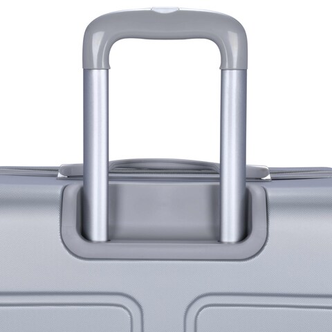Senator Travel Bag Suitcase A1012 Hard Casing Extra Large Check-In Luggage Trolley 81cm Silver