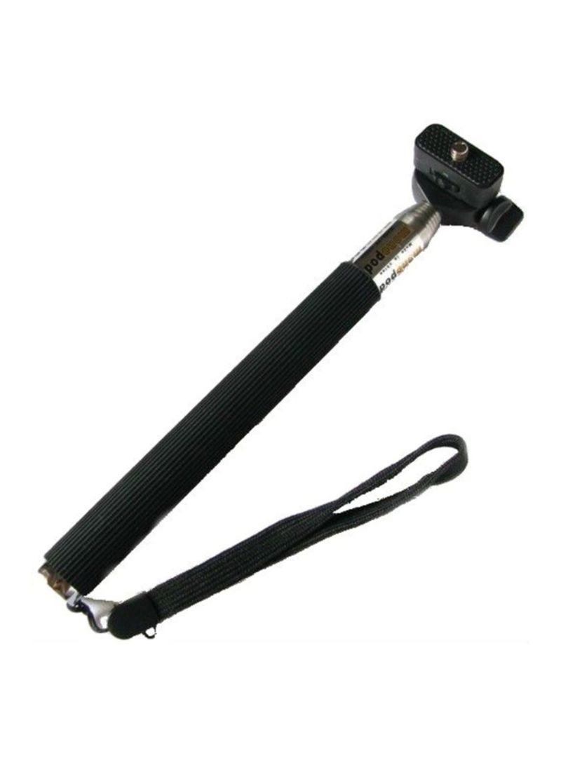 Generic - Monopod Selfie Stick With Bluetooth Remote Shutter Black