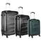 VIP Oakland 4 Wheel Hard Casing Luggage Trolley 55+69+79.5cm Grey