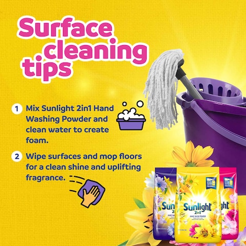 Sunlight Hand washing Powder Destiny Yellow 2Kg