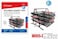 Motarro Stainless Steel 3-Tier Document Basket Tray Black ( MI005-2)