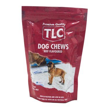 TLC Premium Quality Beef Dog Chews 250g