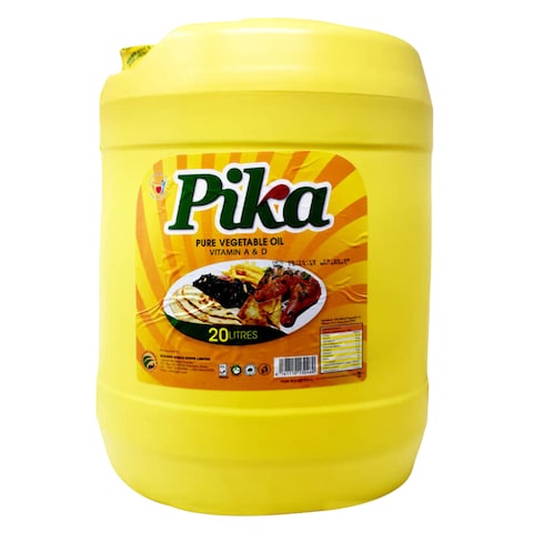 Pika Pure Vegetable Oil 20L