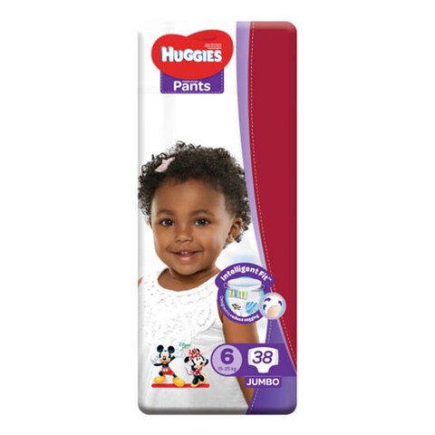 Huggies Gold Pants S6 Jumbo 38Pcs