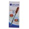 ATLAS BALL PEN 0.7MM FINE BX=10 RED