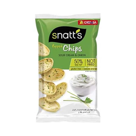 Snatts Snack Sour Cream Gluten Free 75GR
