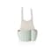 Generic-Kitchen Sink Faucet Hanging Bag Wheat Fiber Double-deck Drain Basket Storage Rack Supplies Tools of Kitchen
