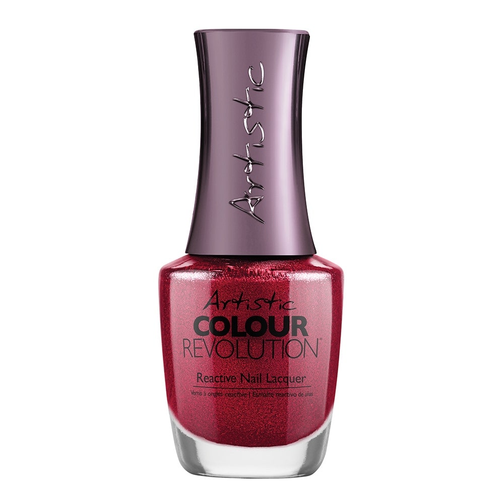 Buy Artistic Nail Design Nl-Sinful, Ruby Red Shimmer - 15 ml Online ...