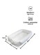 Moon Baby Lounger Baby Nest Co-Sleeping For Baby, Ultra Soft Cotton &amp; Breathable Anti Dustmite Portable Adjustable Newborn Lounger Crib Bassinet Newborn Shower Gift Essential Baby Nest