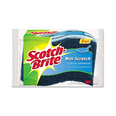 Scotch-Brite Non-Scratch Scrub Sponge 3 Pieces