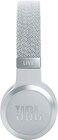 JBL Live 460NC, Wireless On-Ear Noise Cancelling Headphones With Long Battery Life And Voice Assistant Control, White
